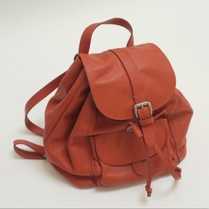 Garnet Hill Burnt Orange Backpack